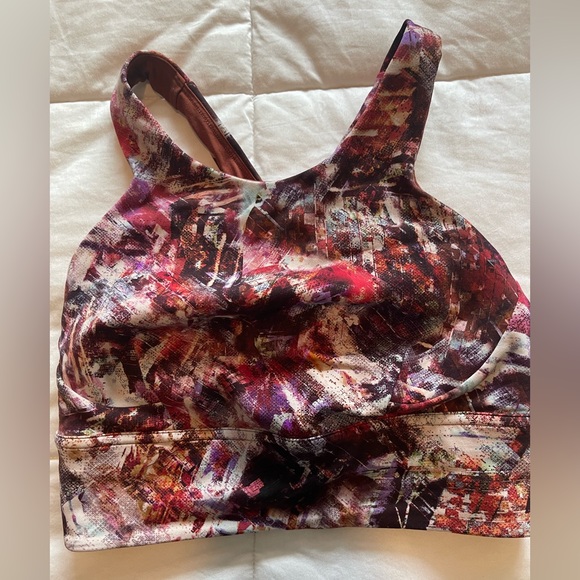 Lululemon high rise sports bra - Picture 1 of 2